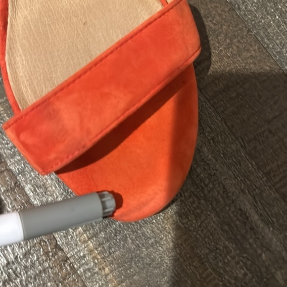 Madewell suede block heels - Picture 8 of 9